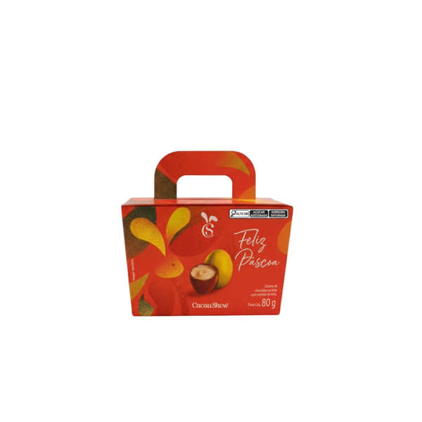 Caixa de Chocolate Cacau Magia Caça aos Ovos 80g